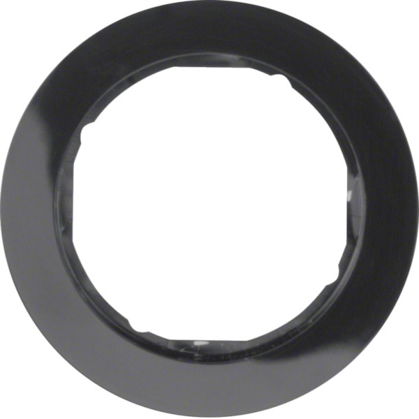 HAGER - Rahmen R.classic 1fach schwarz glänzend