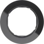 HAGER - Rahmen R.classic 1fach Glas schwarz