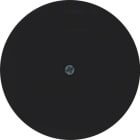 HAGER - R.x Zstk. für Kabelauslass /VDo-Dose, schwarz glänzend