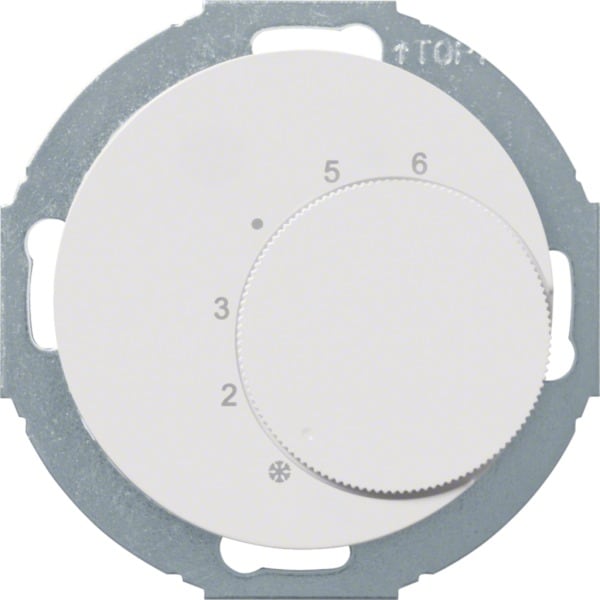 HAGER - Serie R.classic TR mit Wechsler polarweiß, glänzend