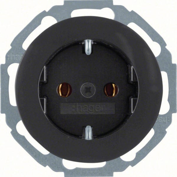 HAGER - Serie R.Classic SSD schwarz glänzend