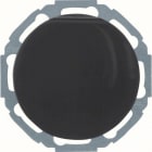 HAGER - Serie R.classic SSD mit Klappd. erh. Ber.schutz, schwarz glänzend