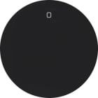 HAGER - R.x Wippe mit Aufdruck 0 schwarz glänzend