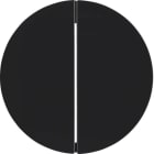HAGER - R.x Serinewippe schwarz glänzend