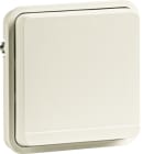 HAGER - W.1 SSD-Einsatz mit Klappdeckel AP/UP, erh. Ber.schutz., polarweiß matt