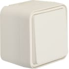 HAGER - W.1 Wechselschalter AP, IP55, IP55, polarweiß matt