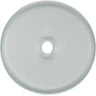 HAGER - Serie Glas Glasabdeckplatte für Drehschalter/-taster, klar