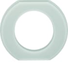 HAGER - Serie Glas Mittelrahmen polarweiß glänzend