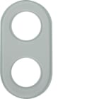 HAGER - Serie Glas Glasrahmen 2fach Glas klar