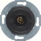 HAGER - Serie 1930 Taster mit Lichtsignal E10, schwarz glänzend