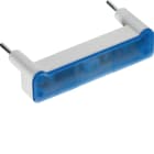 HAGER - W.1 LED-Aggregat 230 V für Schalter/Taster, blau
