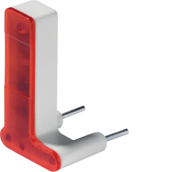 HAGER - W.1 LED-Aggregat 230 V für Schalter/Taster, rot