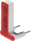 HAGER - W.1 LED-Aggregat 230 V für Schalter/Taster, rot