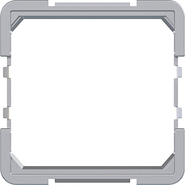 HAGER - A.x/C.x Zwischenring für 45x45 mm Zentralplatte, titan matt, lackiert