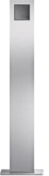 ELCOM - modular Standsäulen 1/1 Edelstahlmatt gebürstet