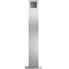 ELCOM - modular Standsäulen 1/1 Edelstahlmatt gebürstet