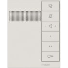 ELCOM - Innenstation audio, IP über2-Draht, Freispr., intercom speak, weiß