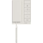 ELCOM - Innenstation audio, IP über2-Draht, Hörer, intercom speak, weiß