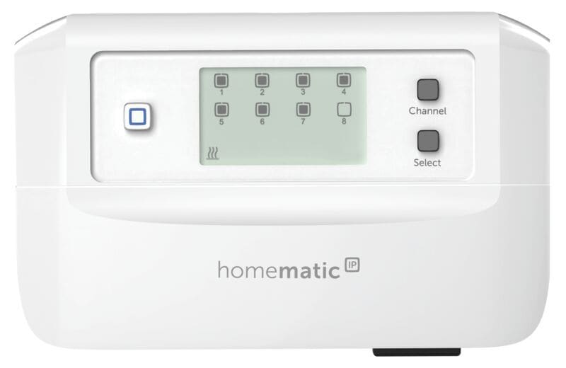 EQ3 - HOMEMATIC IP Fußbodenheizungscontroller8-fach, motorisch, HmIP-FALMOT-C8