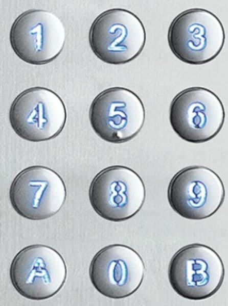 FERMAX - Marine Digitale TastaturMDS/VDS/BUS2