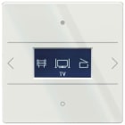 THEBEN - KNX Glas-Raumcontroller mitTemperatursensor weiß iON 108 KNX G WH