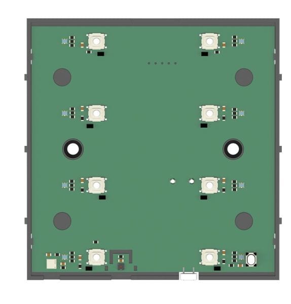 THEBEN - iONprime KNX TastsensorGrundgerät2/4/8-fach mit T/H/CO2/Sensor iONprimePB