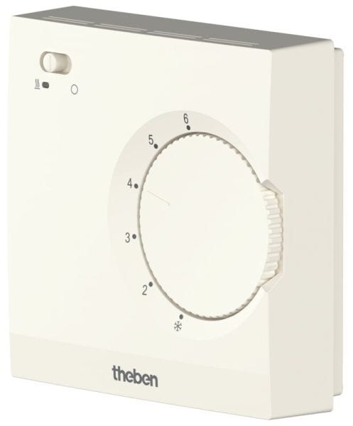 THEBEN - AP-Raumthermostat RAMSES 706 Smit Stellrad, Schalter Ein/Aus