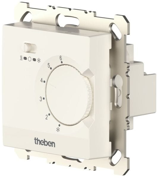 THEBEN - UP-Raumthermostat RAMSES 748 Smit Stellrad, Schalter Ein/Aus/Kühlen
