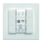 EQ3 - HOMEMATIC IP Wandtaster 6-fach,230V weiß für 55 x 55 Rahmen, HmIP-WRC6-230