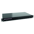RUTENBECK - Spleissbox Basic Line 19 Zoll 6x Ports Keystone LC-D OM4 erika sw