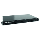 RUTENBECK - Spleissbox Basic Line 19 Zoll 6x Ports Keystone SC OM4 erika sw