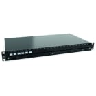 RUTENBECK - Spleissbox Basic Line 19 Zoll 6x Ports Keystone SC OS2 blau sw