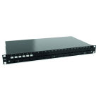 RUTENBECK - Spleissbox Basic Line 19 Zoll 6x Ports Keystone SC OS2 APC grün sw