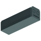 BRUMBERG - Endbox 237 mm (leer/PE), ohne Leitung und Stecker + Erdungsanschluss L, schwarz