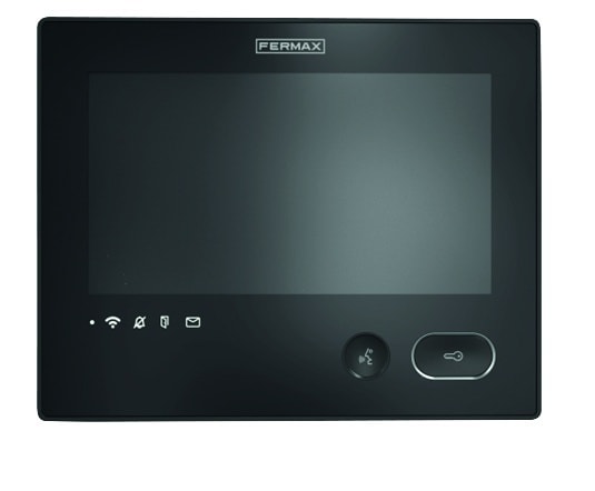 FERMAX - Video Monitor ARIS SMART hörerlos WIFI, schwarz,freispr., DUOX, ohne F9457