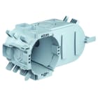 KAISER - Unterputz Elektronik-Dose UP1 Fix, Klemmrippen, 4x3 Schraubdome, Geräteschrauben