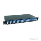 RUTENBECK - Spleissbox 19 Zoll1HE 6 Ports, 6xSC-D OS2 blau sw spleisfertig