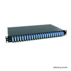 RUTENBECK - Spleissbox 19 Zoll1HE 12 Ports, 12xSC-D OS2 blau sw spleisfertig