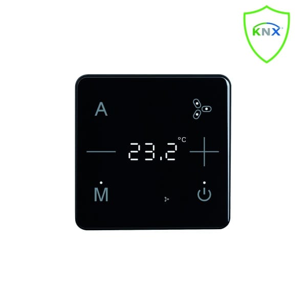 ELSNER - ELSNER KNX eTR 103 AC Raumtemperatur Regler für Klimageräte tiefschwarz