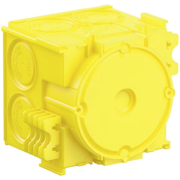 KAISER - Betonbau Geräte-Verbindungsdose, 68,5mm, Klebebefestigung