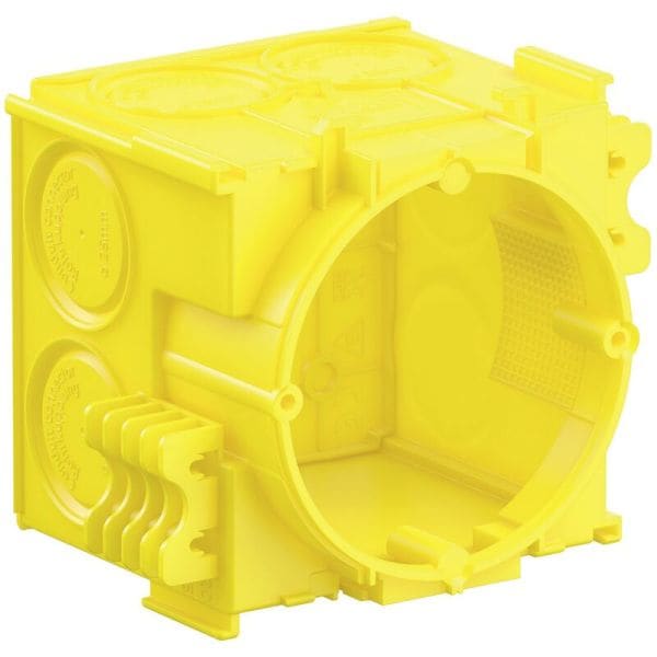 KAISER - Betonbau Geräte-Verbindungsdose, 68,5mm, Befestigung Haftmagnet Ø 60 mm