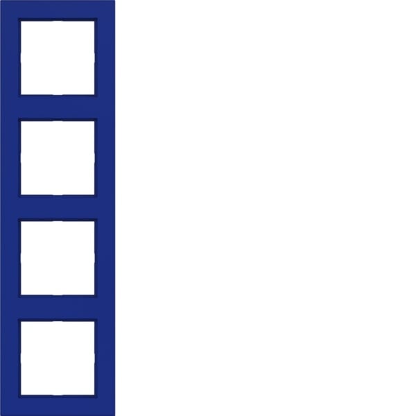HAGER - HAGER A.1 Rahmen 4-fach cobalt matt