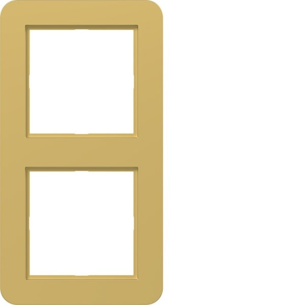 HAGER - HAGER C.1 Rahmen 2-fach gold metallisch
