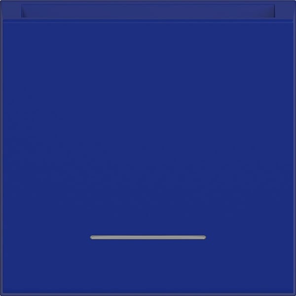 HAGER - HAGER A.x/C.x Zstk. für Taster Hotelcard mit Linse cobalt matt