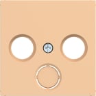 HAGER - HAGER A.x/C.x Zstk.f.Antennendose 2-/3-Loch, petal matt