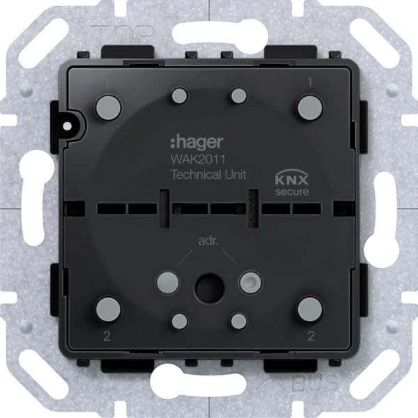 HAGER - HAGER A.x/C.x KNX Taster Basic 1-fach Secure