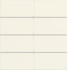 HAGER - HAGER A.x/C.x Wippe f. KNX Tastsensor 8-fach, shell matt