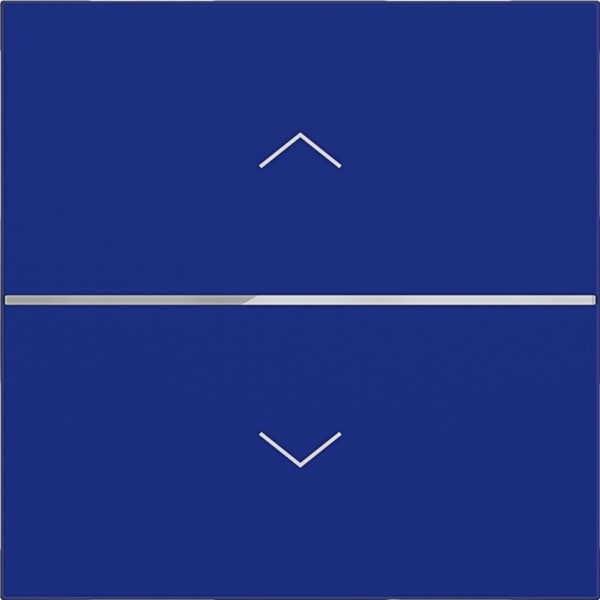 HAGER - HAGER A.x/C.x Taste 1-fach Pfeile Taster Matter vernetzbar, cobalt matt