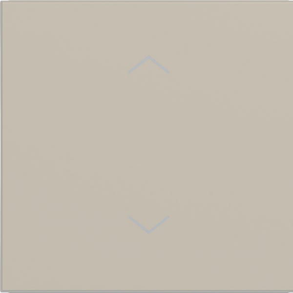HAGER - HAGER A.x/C.x Wippe 1-fach mit Aufdruck Symbol Pfeile, sand matt