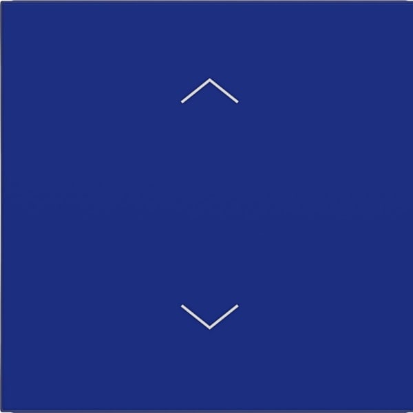 HAGER - HAGER A.x/C.x Wippe 1-fach mit Aufdruck Symbol Pfeile, cobalt matt